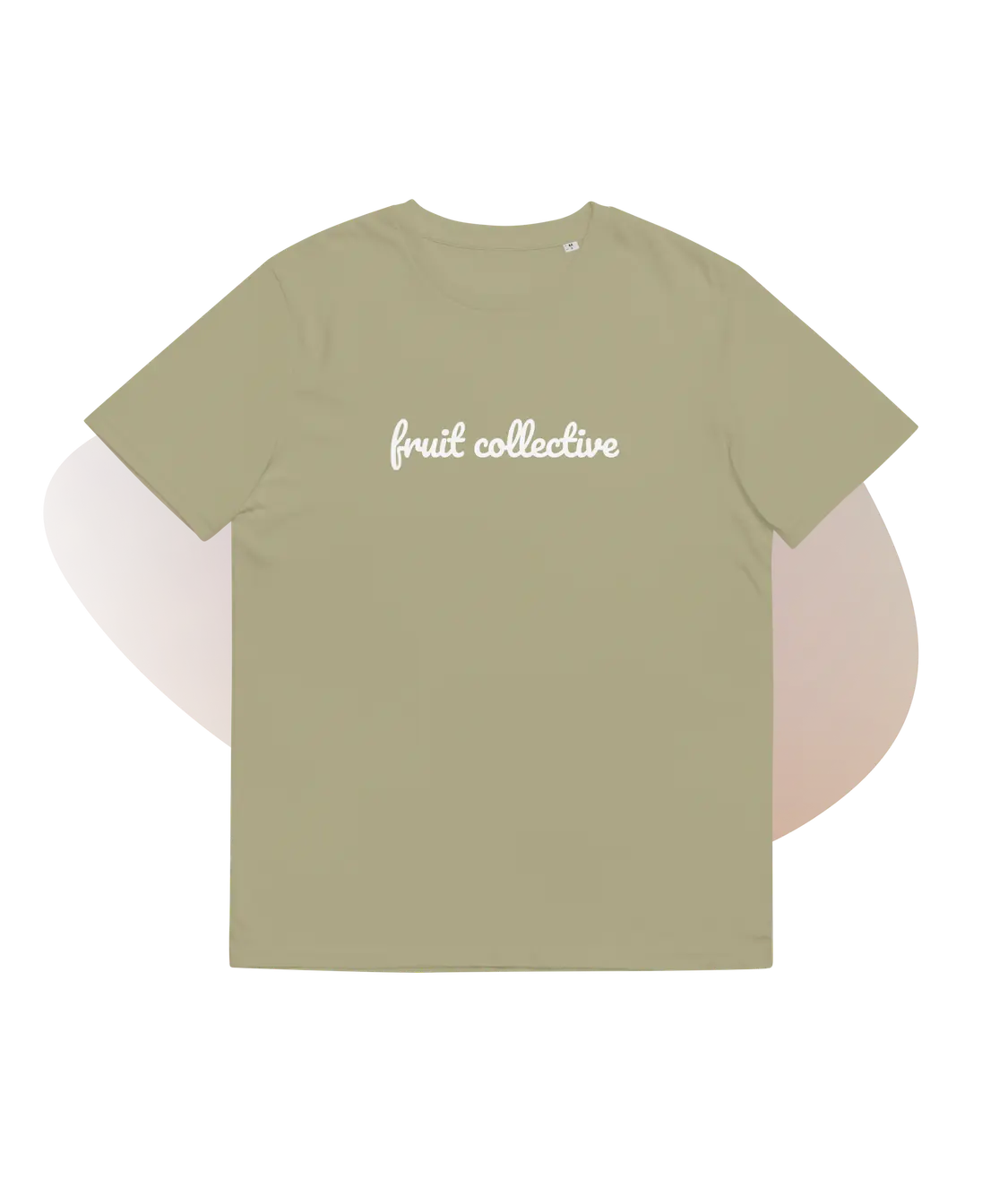 Large logo front organic cotton t-shirt
