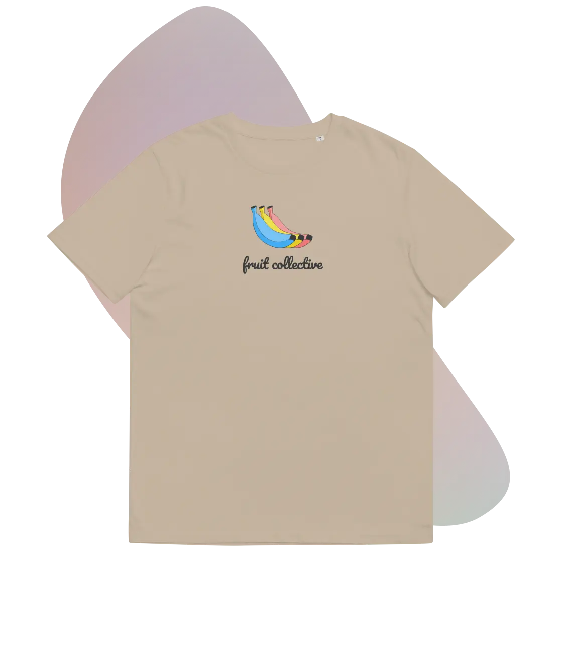 Colorful Bananas organic cotton t-shirt