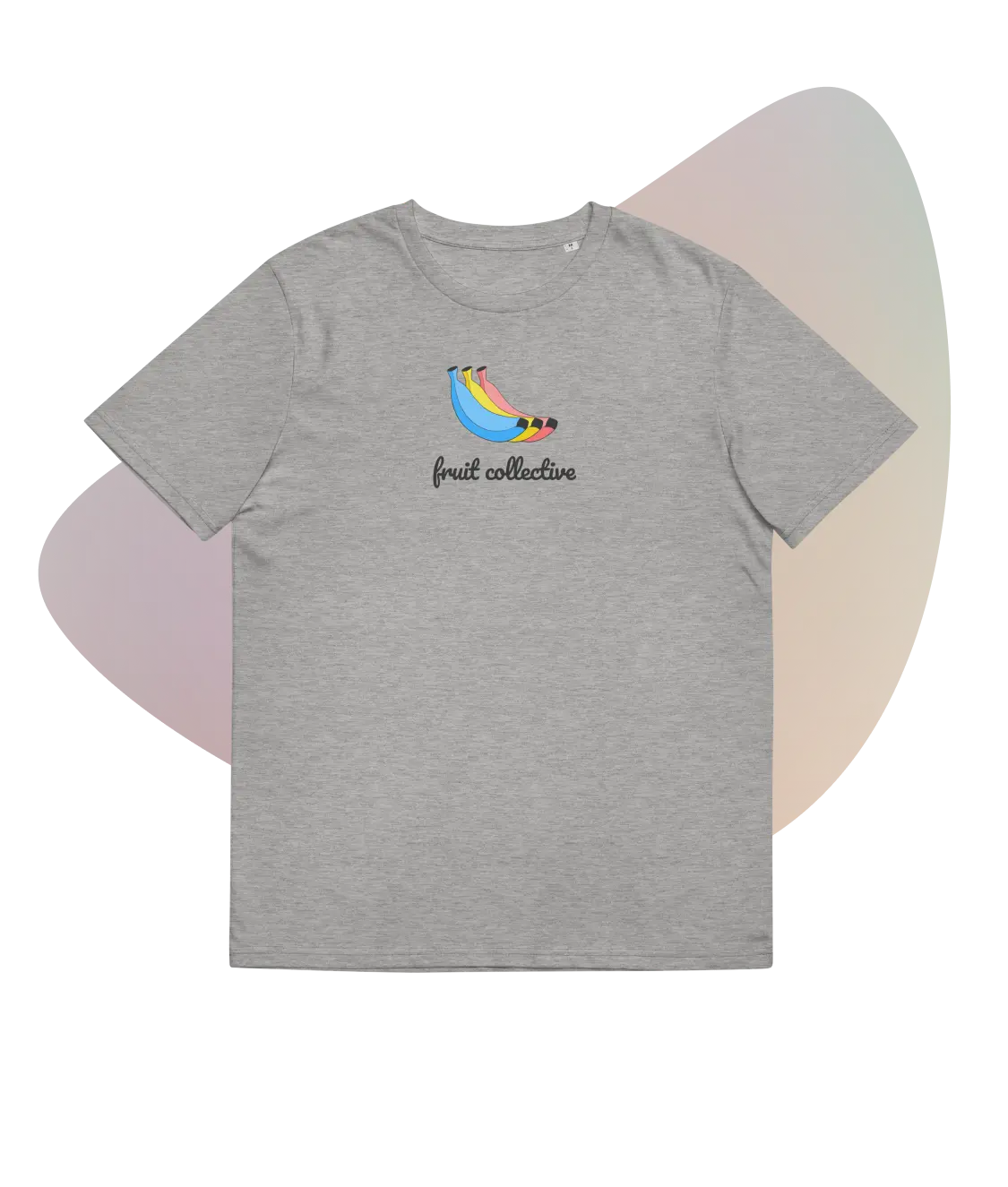 Colorful Bananas organic cotton t-shirt