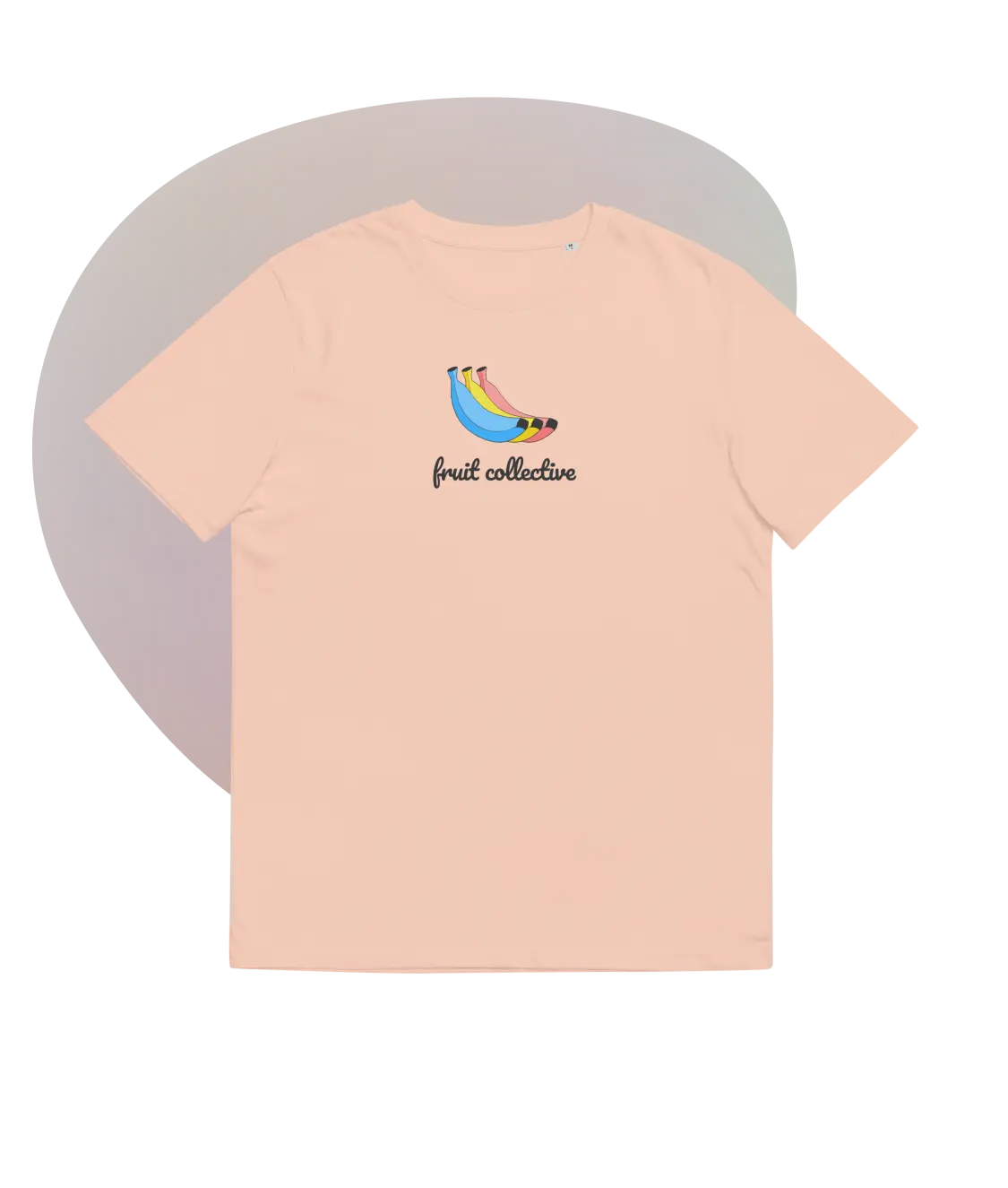 Colorful Bananas organic cotton t-shirt