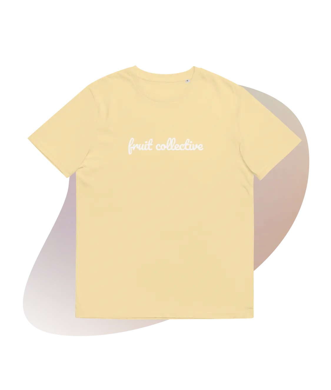 Large logo front organic cotton t-shirt