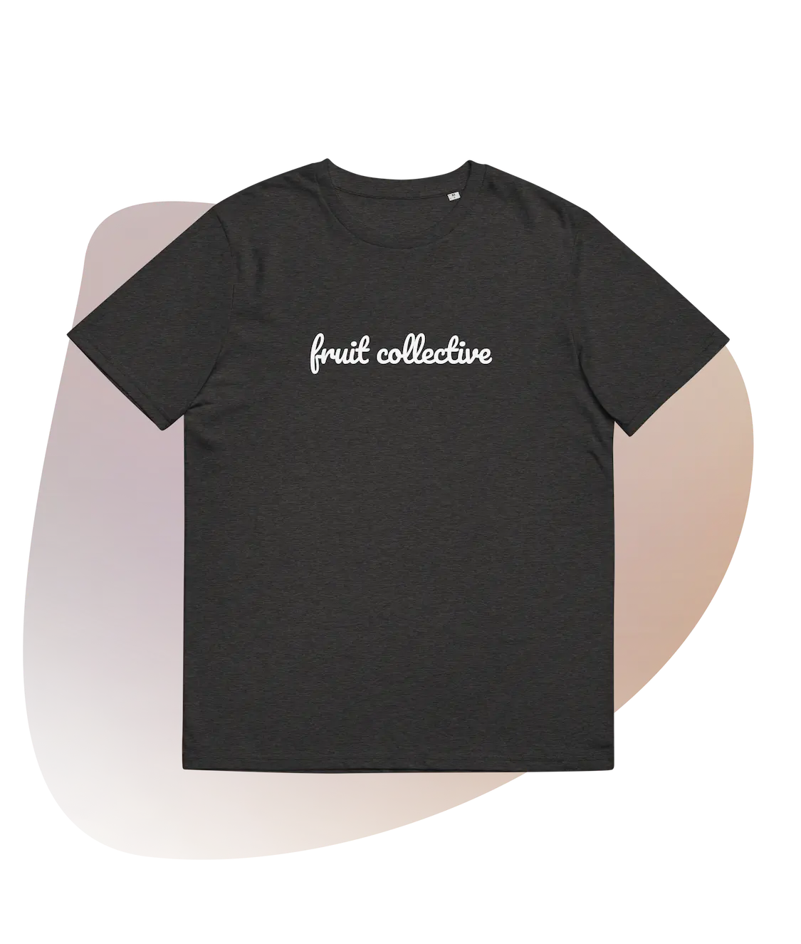 Large logo front organic cotton t-shirt