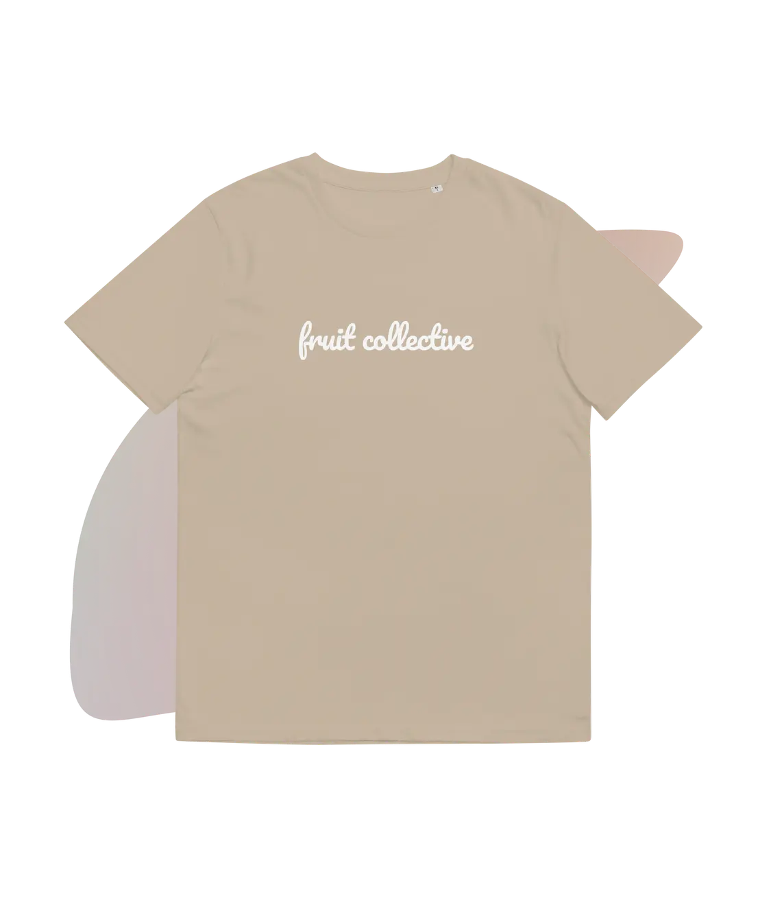 Large logo front organic cotton t-shirt