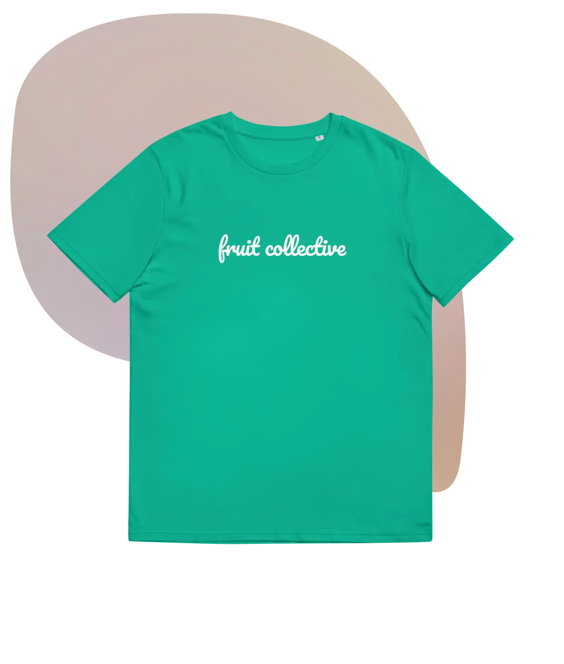 Large logo front organic cotton t-shirt