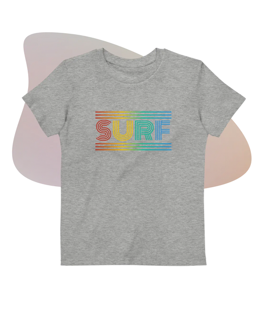 Kids Retro Surf Organic cotton t-shirt