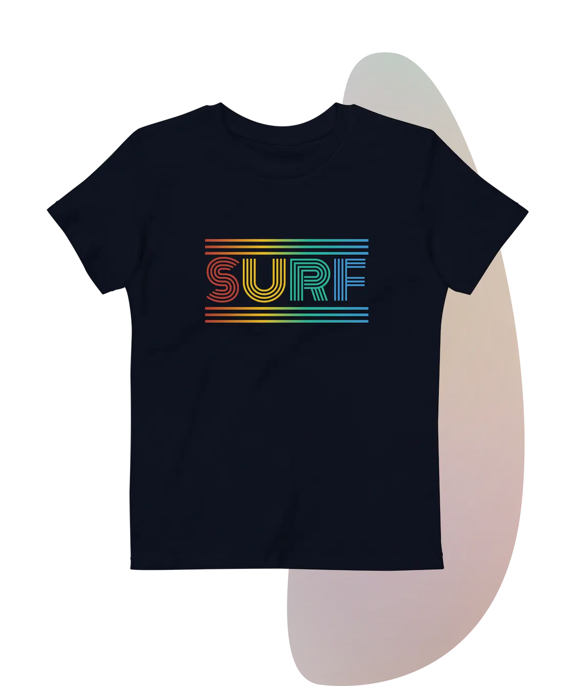 Kids Retro Surf Organic cotton t-shirt